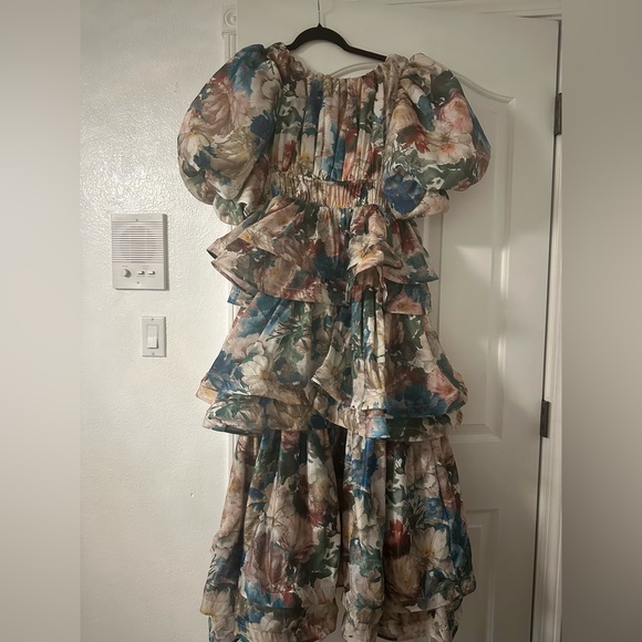 Floral Ruffle Dress - Picture 4 of 7